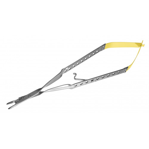 17.75cm Universal Cutting-Edge Needle Holder with Suture Cutter ThumlokÂ® Carbide Round Handle