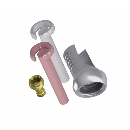Extragrade Titanium Abutment - Inclined 15Â° - Diameter 3.5mm