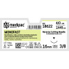 MONOFAST 4/0 45cm 16mm 3/8 circle, reverse - 24 Pack